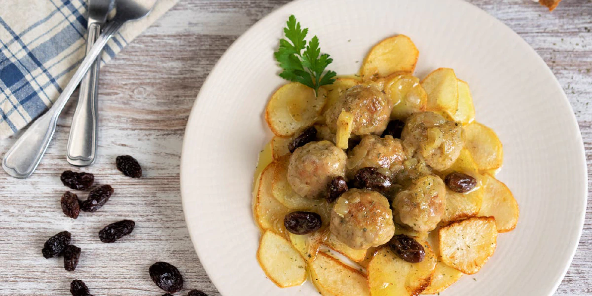 Receta de Albóndigas con salsa al curry