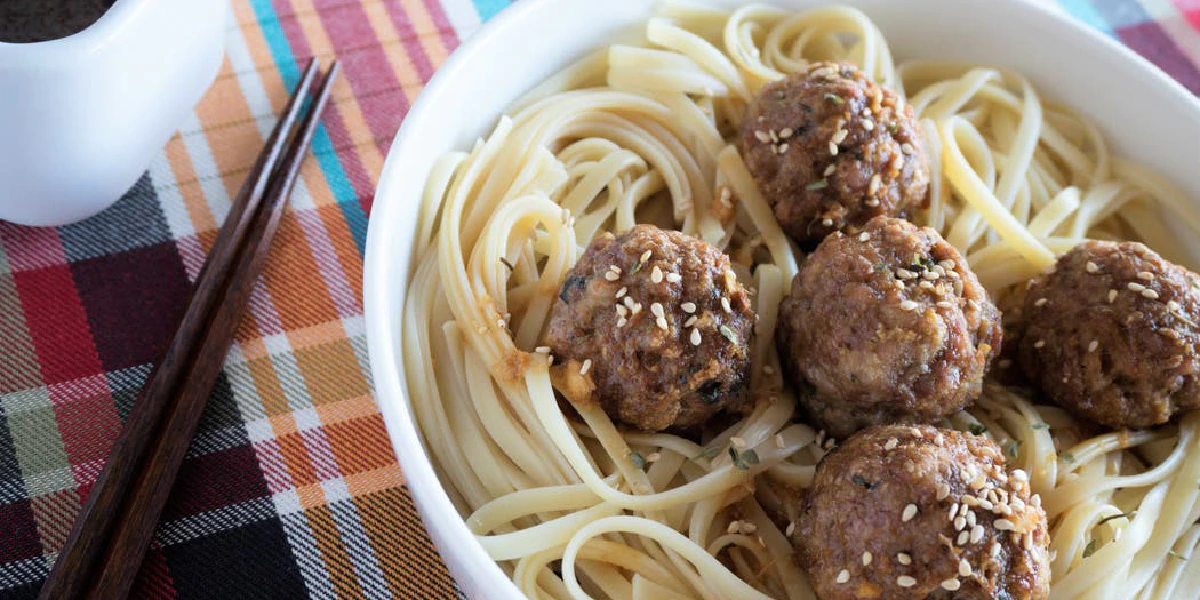 Receta de Albóndigas en salsa Teriyaki