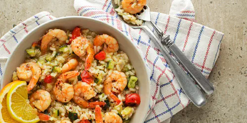 Es un plato espectacular, de esos que nos recuerdan a las comidas de verano a pie de playa