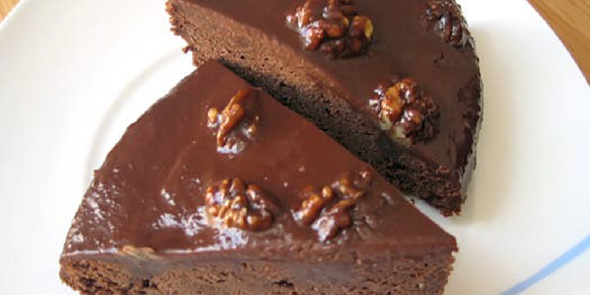 Receta de Brownies de chocolate con naranja