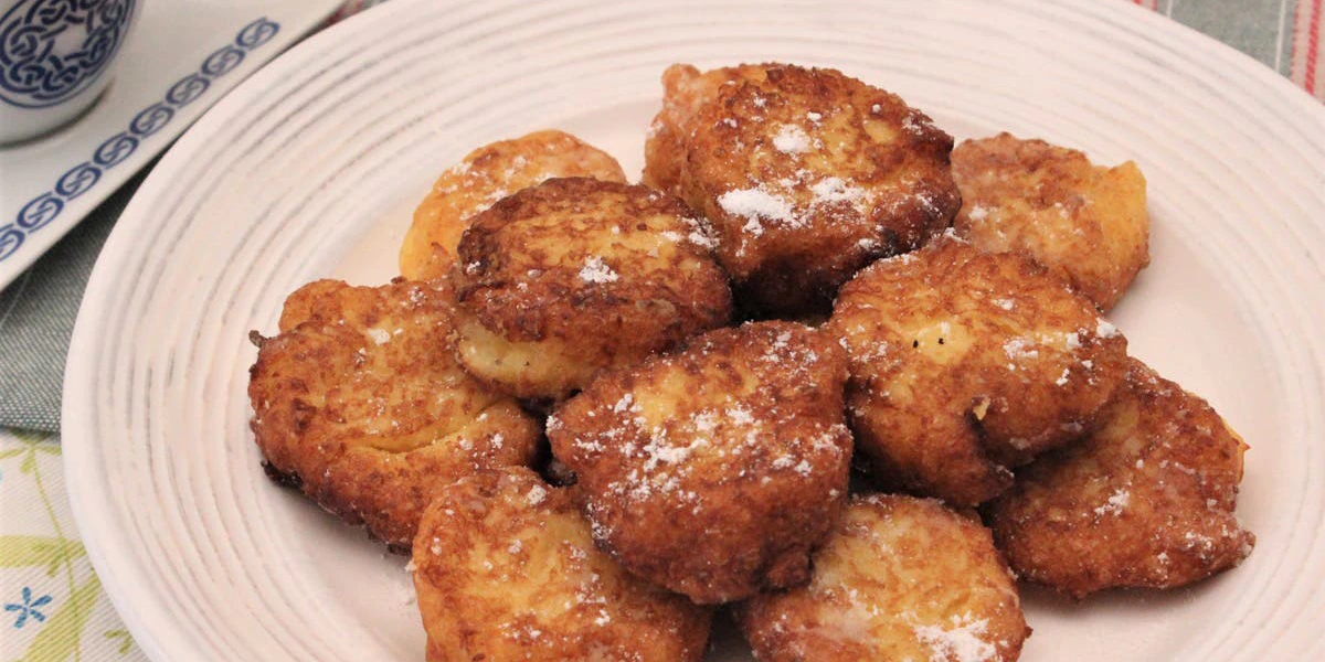 Receta de Buñuelos dulces fritos