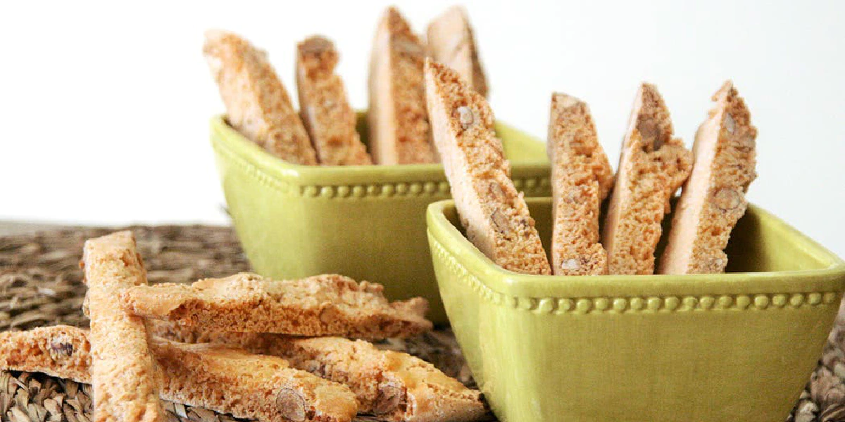 Receta de Cantucci o galletas italianas de almendra