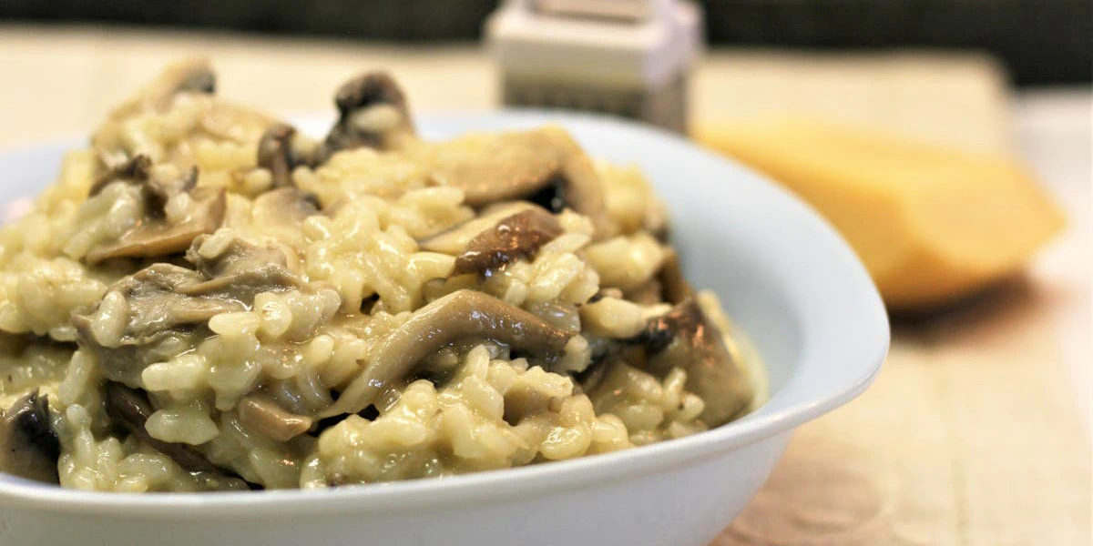 Receta de Cómo hacer arroz con champiñones