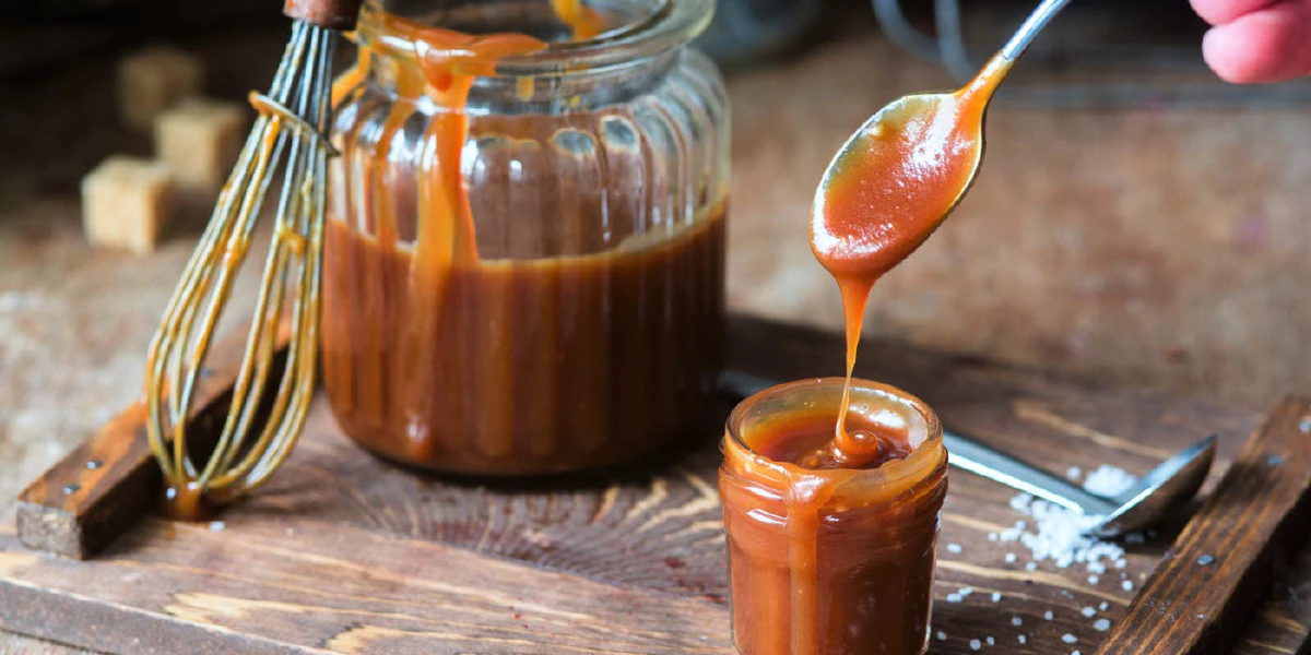 Receta de Cómo hacer caramelo salado. Toffee casero