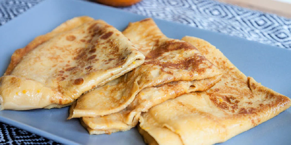 Receta de Cómo hacer crêpes con salsa Suzette