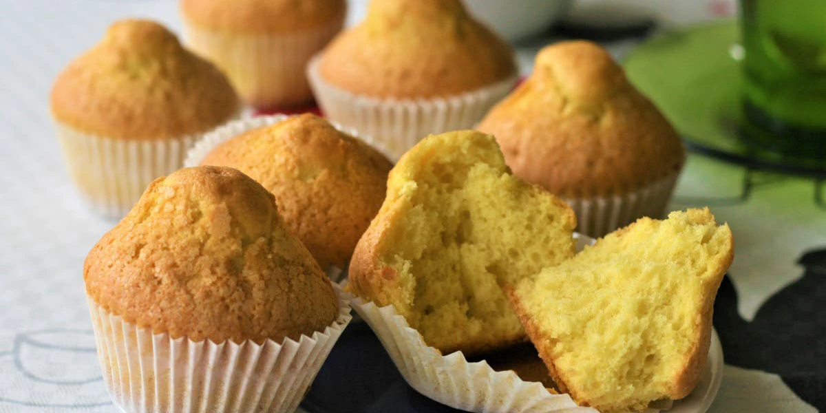 Receta de Cómo hacer magdalenas caseras