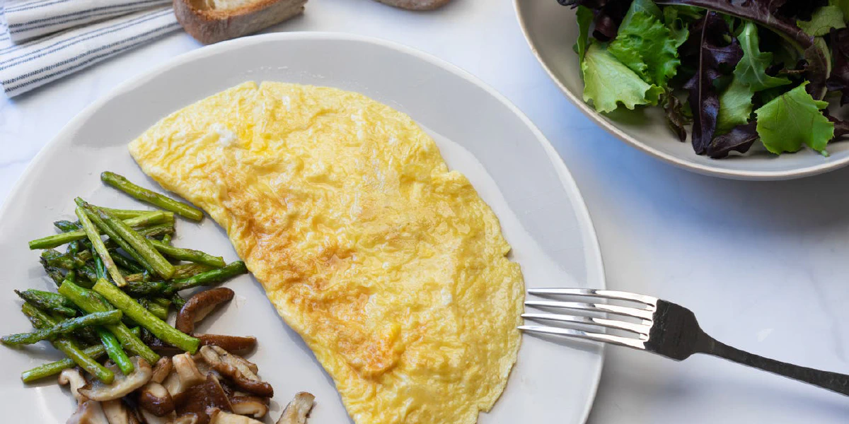 Receta de Cómo hacer una tortilla francesa