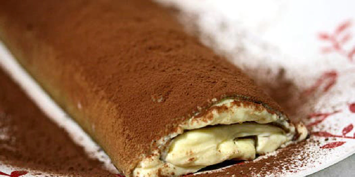 Receta de Dos postres en uno: Brazo de gitano y Tiramisú