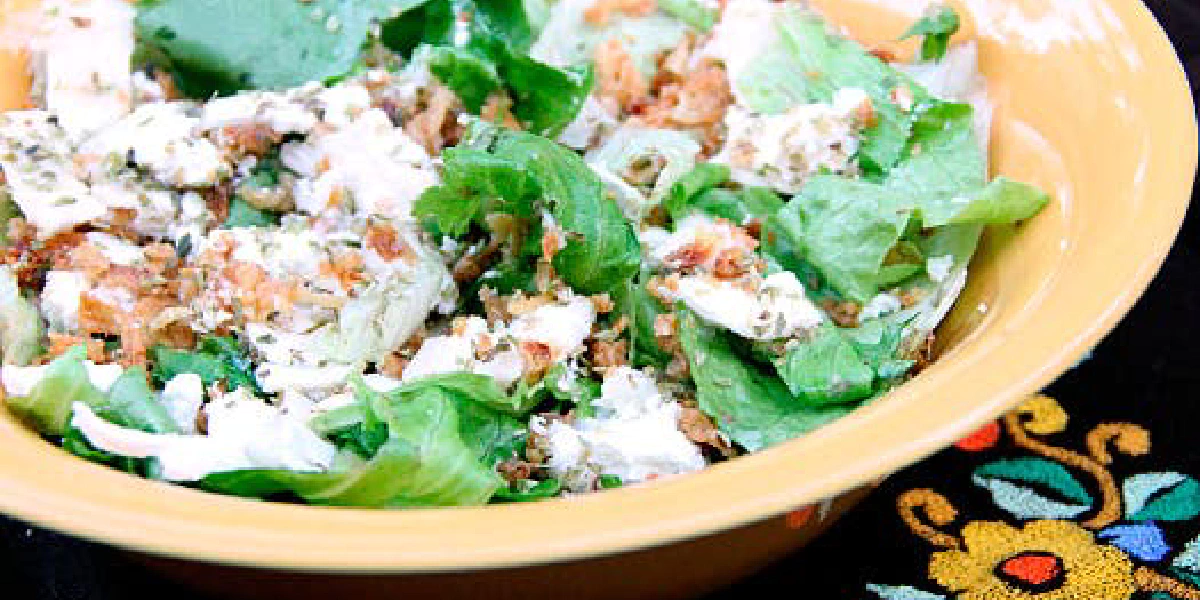 Receta de Ensalada a los tres quesos con nueces