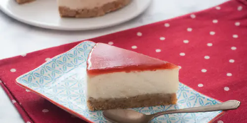 Tarta de queso cremosa, sin horno. Que triunfa en todas las mesas.